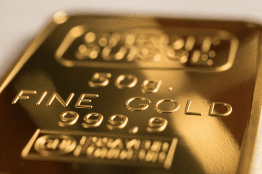 50g gold bar