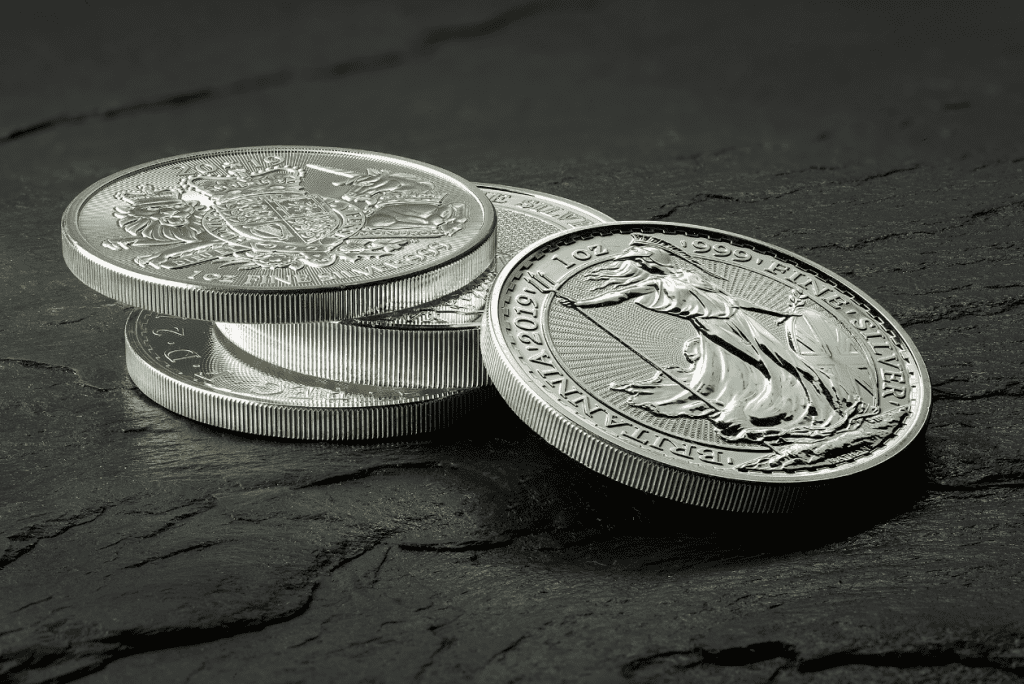 silver bullion britannia royal arms